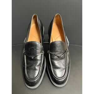 Franco Sarto Eda Bit Black‎ Loafers Sz 9.5
